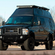Image for article titled This Ford E-350 Camper Has Four-Wheel Drive And A 444 Horsepower Diesel V8